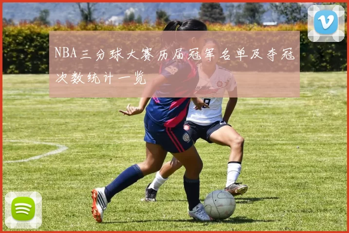NBA三分球大赛历届冠军名单及夺冠次数统计一览