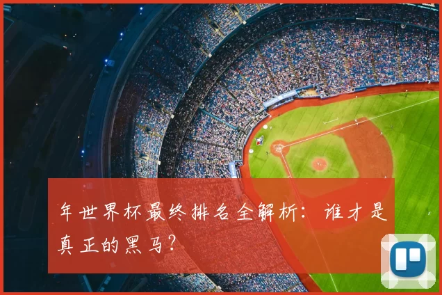 年世界杯最终排名全解析：谁才是真正的黑马？